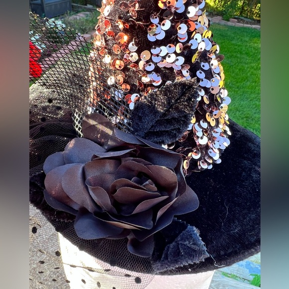 Witch Headband Hat with Sequins - Picture 9 of 11